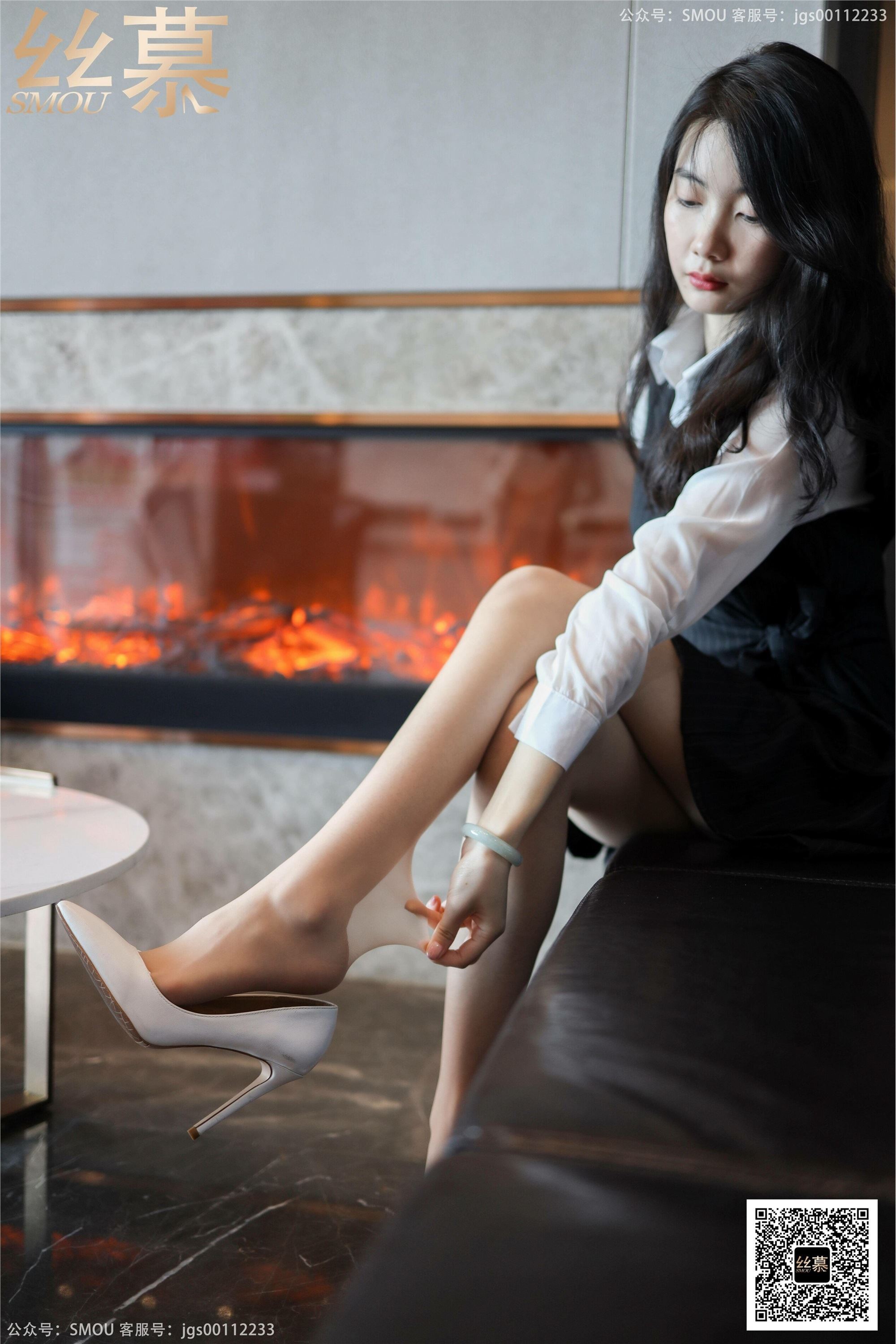 丝慕写真 SM420 天天一元 模特：可儿《BONAS丝滑超薄款》